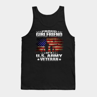 Proud Girlfriend Of A US Army Veteran Tank Top